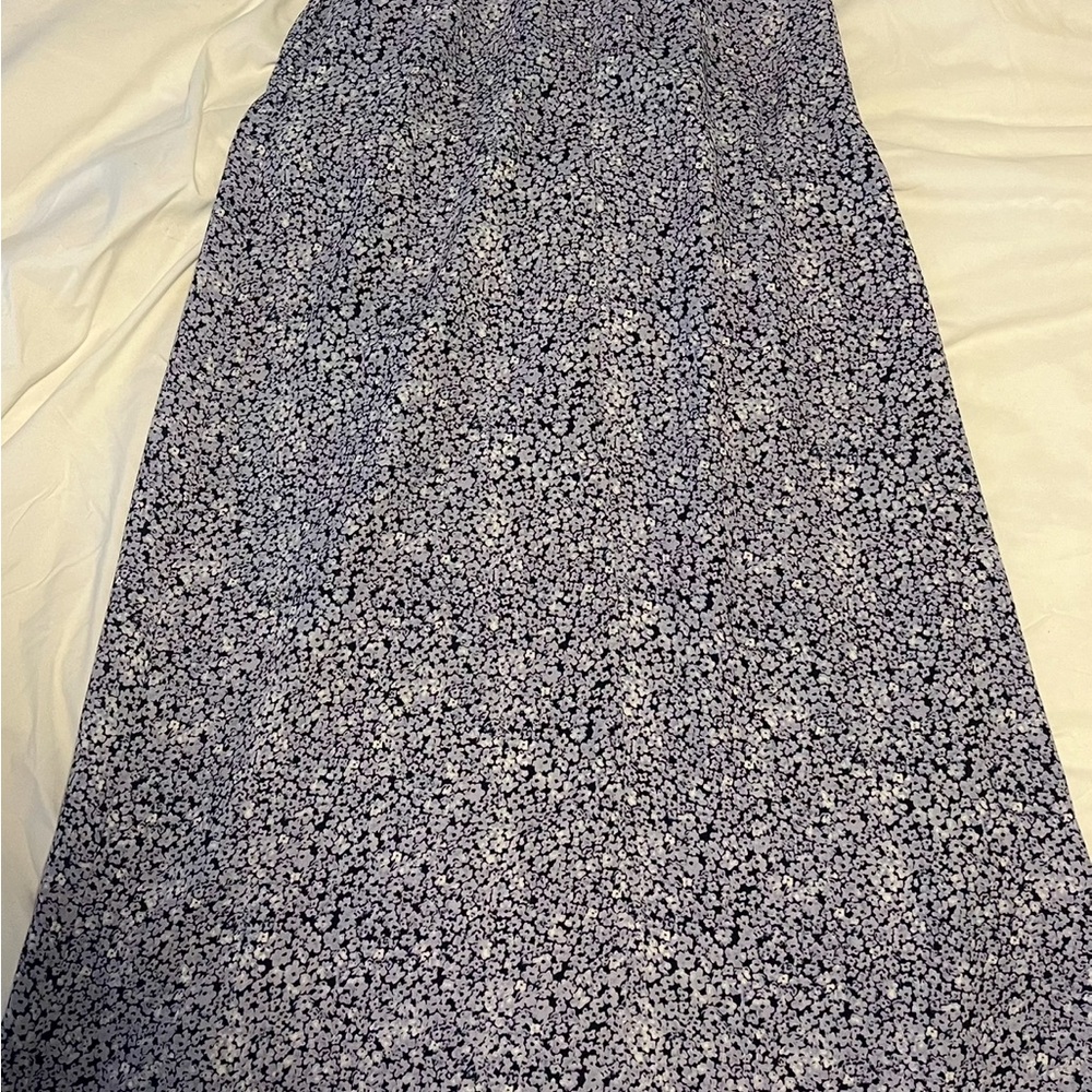 Floral Purple Pendleton Skirt